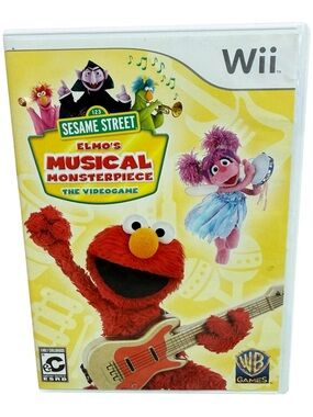 Sesame Street: Elmo's Musical Monsterpiece (Nintendo Wii, 2012)